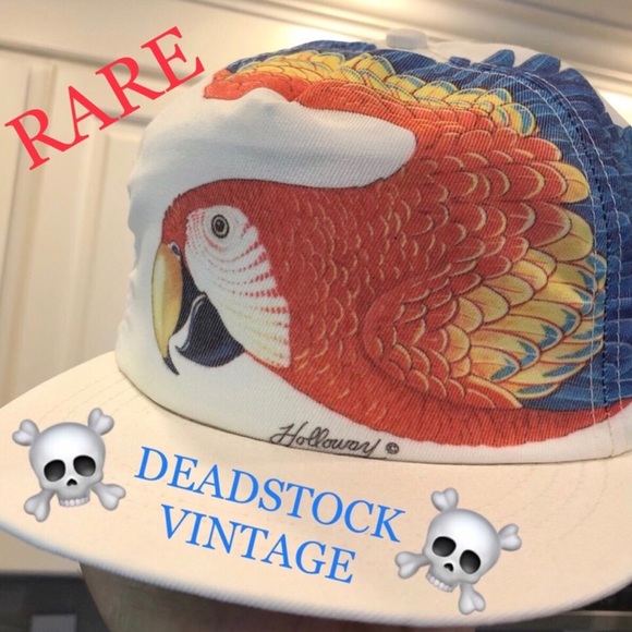 Vintage Other - “ Parrothead ” SnapBack Hat New Old Dead Stock